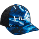 HUK Performance Fishing Camo Trucker Stretch Headwear, Cap - Men's, Hydro Reflex, Large - Extra Large, H3000186-468-LXL