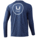 HUK Performance Fishing Circle Scatter Pursuit - Men's, Sargasso Sea, Medium, H1200470-409-M