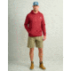 HUK Performance Fishing Cold Front Hoodie - Mens, Scrlt Blz Hthr, Extra Large, H1300093-622-XL