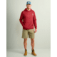 HUK Performance Fishing Cold Front Hoodie - Mens, Scrlt Blz Hthr, 2XL, H1300093-622-XXL