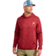 HUK Performance Fishing Cold Front Hoodie - Mens, Scrlt Blz Hthr, Extra Large, H1300093-622-XL