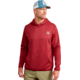 HUK Performance Fishing Cold Front Hoodie - Mens, Scrlt Blz Hthr, 2XL, H1300093-622-XXL