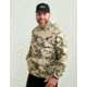 HUK Performance Fishing Cold Front KC Printed Hoodie - Mens, Khaki, Small, H1300101-250-S