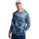 HUK Performance Fishing Cold Front KC Printed Hoodie - Mens, Quiet Harbor, 3XL, H1300101-445-XXXL