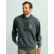 HUK Performance Fishing Cotton Fleece Graphic Hoodie - Mens, Volcanic Ash, Large, H1300103-013-L