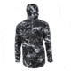 HUK Performance Fishing CYA Camo Packable Rain Jacket - Men's, Hydro Blackwater, Medium, H4000018-078-M