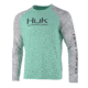 HUK Performance Fishing Fishing Long Sleeve Double Header Top - Men's, Julep, Large, H1200136-345-L