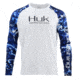 HUK Performance Fishing Fishing Long Sleeve Double Header Top - Men's, White, Large, H1200136-102-L