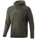 HUK Performance Fishing Fin Hoodie - Mens, Kalamata Olive Heather, Small, H1300060-346-S