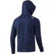 HUK Performance Fishing Fin Hoodie - Mens, Sargasso Sea Heather, Medium, H1300049-416-M