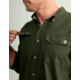 HUK Performance Fishing Hawser Heather Flannel - Mens, Cyprs Lnd Hthr, Medium, H1500208-378-M