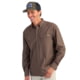 HUK Performance Fishing Hawser Heather Flannel - Men's, Pluff Mud Hthr, Extra Large, H1500208-203-XL