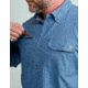HUK Performance Fishing Hawser Heather Flannel - Mens, Quiet Hrbr Hthr, 3XL, H1500208-509-XXXL