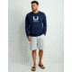 HUK Performance Fishing Huk Icon Crew Long Sleeve Shirt Naval Academy 2XL C98F4773, ATH1200573413M