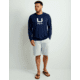 HUK Performance Fishing Huk Icon Crew Long Sleeve Shirt Naval Academy 2XL C98F4773, ATH1200573413M
