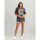 HUK Performance Fishing Huk Island T-Shirt - Womens, Short Sleeve, Volcanic Ash, Medium, H6100104-013-M