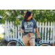 HUK Performance Fishing Huk Island T-Shirt - Womens, Short Sleeve, Volcanic Ash, Medium, H6100104-013-M