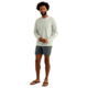 HUK Performance Fishing Drift Printed Long Sleeve Crew - Mens
