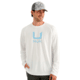 HUK Performance Fishing Icon Long Sleeve Crew - Mens