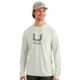 HUK Performance Fishing Icon Long Sleeve Crew - Mens