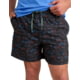 HUK Performance Fishing Pursuit Kc Printed Volley Short - Men's, Sea Storm, Medium, H2000236-408-M
