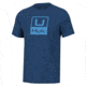 HUK Performance Fishing Huk Stacked Logo Tee - Men's, Set Sail, L, H1000427-489-L