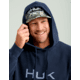 HUK Performance Fishing HukD Up Logo Hoodie - Mens, Naval Academy, Small, H1300094-413-S