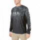 HUK Performance Fishing Icon Camo 1/4 Zip Tops - Men's, Night Vision, Medium, H1200147-075-M