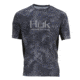 HUK Performance Fishing Icon Camo SS Tops, Short Sleeve - Mens, Night Vision, Medium, H1200149-075-M