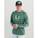 HUK Performance Fishing Icon Hoodie - Mens, North Atlantic, Extra Large, H1200574-365-XL