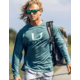 HUK Performance Fishing Icon LS Crew Shirt - Mens, North Atlantic, Small, H1200573-365-S