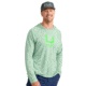 HUK Performance Fishing Icon Performance Hoodie - Mens, Fog Green, Extra Large, H1200574-315-XL
