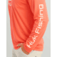 HUK Performance Fishing Icon Performance Hoodie - Mens, Fresh Salmon, 2XL, H1200574-821-XXL
