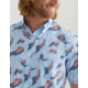 HUK Performance Fishing KC Kona Button-Down Shirt - Mens, Windsurfer, Large, H1500192-454-L