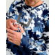 HUK Performance Fishing KC Print Icon Performance Crew - Mens, Marolina Blue, 2XL, H1200585-420-XXL