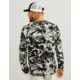 HUK Performance Fishing KC Print Icon Performance Hoodie - Mens, Black, Medium, H1200586-001-M