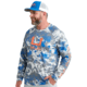 HUK Performance Fishing KC Print Icon Performance Hoodie - Mens, Night Owl2, Large, H1200586-019-L