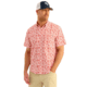 HUK Performance Fishing Kona Printed Short Sleeve Shirt - Mens, Channel Marker2, Extra Large, H1500212-625-XL