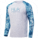 HUK Performance Fishing Kryptek Double Header Long Sleeve T-Shirt - Mens, Kryptek Obskura Shallows, Medium, H1200248-966-M