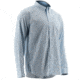 HUK Performance Fishing Men's Santiago Long Sleeve Shirt, Ice Blue, Extra Large H1500031-450-XL