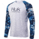 HUK Performance Fishing Mossy Oak Double Header Long Sleeve Graphic T-Shirt - Mens, Mossy Oak Hydro Sailfish, Small, H1200229-488-S