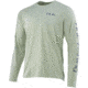 HUK Performance Fishing Pen and Ink Tarpon Long Sleeve Graphic T-Shirt - Mens, Desert Sage, Extra Large, H1200219-381-XL