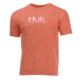HUK Performance Fishing Performance Fishing Tops, Short Sleeve - Mens, Coral, Large, H1000176-630-L
