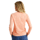 HUK Performance Fishing Pursuit Heather Crew LS - Womens, Pch Nectar Hthr, Medium, H6120125-827-M