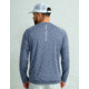 HUK Performance Fishing Pursuit Heather Long Sleeve Shirt - Mens, Nvl Aca Hthr, Large, H1200485-464-L