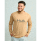 HUK Performance Fishing Pursuit Heather Long Sleeve Shirt - Mens, Sand Piper Hthr, Large, H1200485-219-L