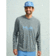 HUK Performance Fishing Pursuit Hoodie Heather - Mens, Heather Black, Medium, H1200486-003-M