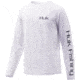 HUK Performance Fishing Pursuit Large Mouth Long Sleeve Tee - Youth, White, Large, H7120022-100-YL