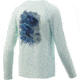 HUK Performance Fishing Pursuit Mahi Badge Long Sleeve Tee - Youth, Seafoam, Small, H7120019-350-YS