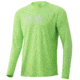 HUK Performance Fishing Pursuit Vented Long Sleeve - Mens, Neon Green, Large, H1200150-321-L